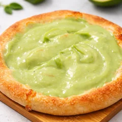 Creme de alho com mussarela