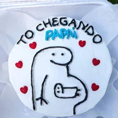 Frase: ´Papai to chegando´