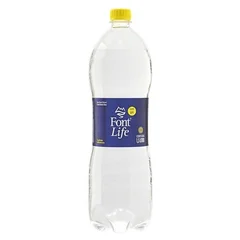 Água Mineral com Gás Font Life Garrafa 1,5 Litro