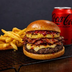 Combo Rei Charles (Burger + batata + refri) 
