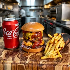 🍔 Lavi’s Triplo + Coca-Cola + Batata