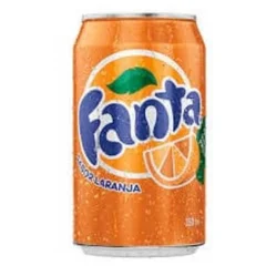 Fanta laranja lata 350ml