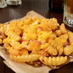 Batata com cheddar