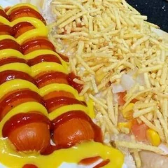 Dog frango e bacon