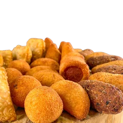 60 Mini Salgadinhos 
