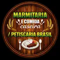 Marmitaria e comida caseira/Petiscaria Brasil logo