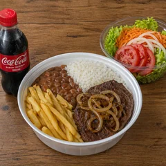 Almoço Completo + Coca-Cola (Gratis)