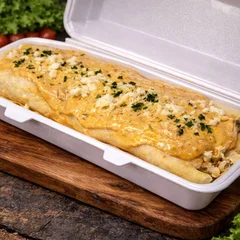 Panqueca Strogonoff de Frango