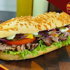 Churrasco no Pão Costela (BAGUETE PARMESÃO 20CM)