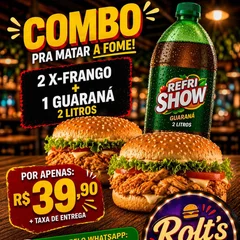 Casal (2 x Frango + Refri 2litros