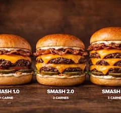 Smash cheddar Bacon