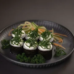 Hossomaki couve crispy 10 peças