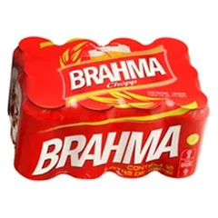 Cerveja Brahma Chopp Pilsen 350ml Lata Pack C/12
