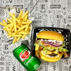 1x Salad Bacon + 1x Batata 130g + 1x Guaraná 350ml