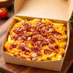 Batata cheddar e bacon 