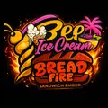 Bread fire + Bee icecream logo