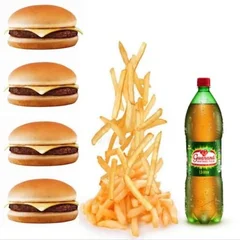 Combo x burguer