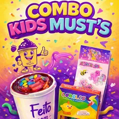 Super Must´s Kids Açaí 500ml c/ 3 adicionais 