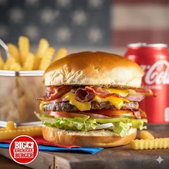 Big Picanha + Fritas + Bebida lata