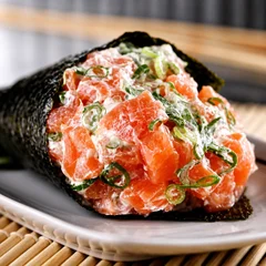 Temaki Filadélfia Sem Arroz