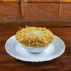 Batata Recheada de Patinho Desfiado