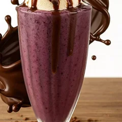 Milk-shake de açai com banana