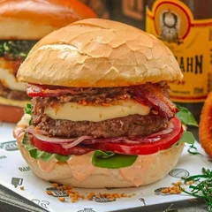 Burger Texano Com Burger De Fraldinha + Costela Desfiada (Espetacular)
