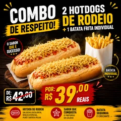 COMBO HOTDOG DE RODEIO FAVORITO