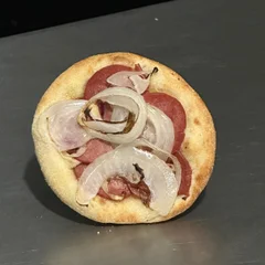 calabresa acebolada (sem mussarela