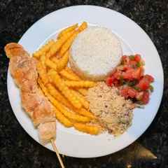 Almoço Espeto Frango 