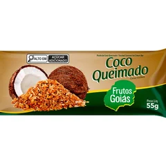 Picolé Coco Queimado