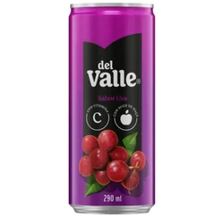 SUCO UVA LATA 290 ML DEL VALLE