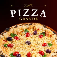 Monte sua Pizza Salgada 🍕 - Pizza Grande