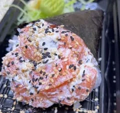 Temaki de Salmão sem arroz perfeito !! (Serve 1 Pessoa)