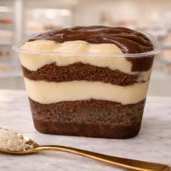Bolo no Pote Dois Amores **Chocolate e Ninho** (290g)
