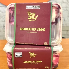 Abacaxi Ao Vinho - Pote de Sorvete 900g - 1,3 Lts