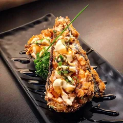 Temaki Hot Salmão & Cream Cheese