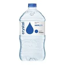 Água Mineral Sem Gás Crystal 5 Litros