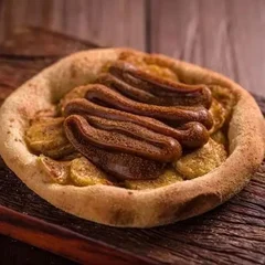 Esfiha de Doce de leite com banana