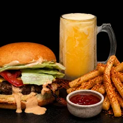 Combo N 33 Twister Burger + Twister Fries + Twister Juice 300 ml Grátis