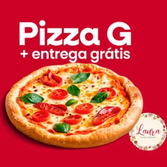 PIZZA + Entrega REFRI Indaia 1Litro BORDA GRATIS - Grande