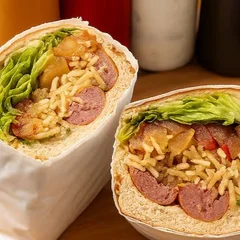 Hot Dog - Pizza (Salsicha, Tomate, Batata Palha, Presunto, Queijo...)