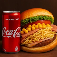 X.Tudo + Coca-Cola (lata)