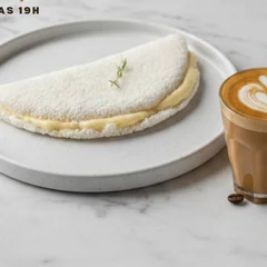Combo 3 - Tapioca + Café Cremoso