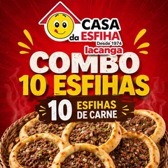 (COMBO) 10 Esfihas de Carne