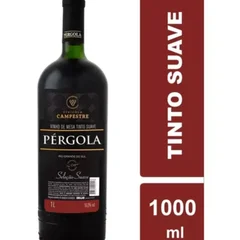 Vinho Tinto Suave Pérgola 1L
