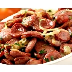 Calabresa acebolada