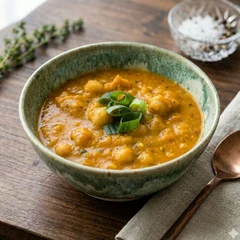 (Vegano) Caldo de Legumes com Grão de Bico