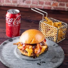 Lord bacon + Batata + Coca-cola (X Bacon)