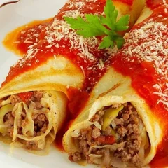 Panqueca de Carne Inigualável + Arroz e Feijão Temperado (Serve 1 Pessoa)